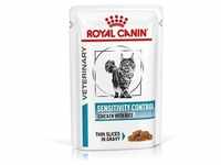 Royal Canin Veterinary Feline Sensitivity Control Huhn & Reis in Soße - 12 x 85 g