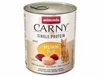 6x 800g animonda Carny Single Protein Adult Huhn pur Katze Nassfutter