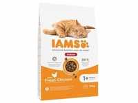 10kg Advanced Nutrition Indoor Cat mit Huhn IAMS Katzenfutter trocken