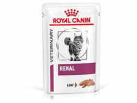 12 x 85 g Royal Canin Veterinary Diet Feline Renal Poulet Mousse Katzennassfutter