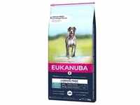 12kg Eukanuba Grain Free Adult Large Dogs mit Lachs Hundefutter trocken