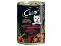 6x 400g Cesar Natural Goodness Rind Hundefutter nass