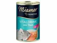 6 x 135 ml Trinkfein Vitaldrink Thun Miamor Katzensnack