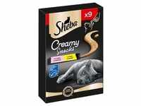 Sheba Creamy Snacks - 63 x 12 g Huhn und Lachs