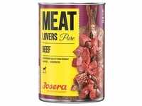 6x400g Josera Meatlovers Pure Rind Hundefutter nass