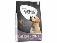 4 x 1kg Labrador Sterilised Concept for Life Hundefutter trocken