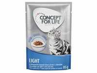 48 x 85 g Concept for Life Light in Soße Katzenfutter nass