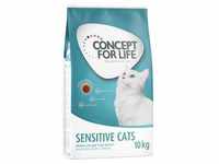2 x 10kg Sensitive Concept for Life Katzenfutter trocken