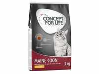 3kg Maine Coon Adult Concept for Life Katzenfutter trocken