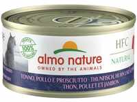 Almo Nature 70g Sparpaket Almo Nature HFC Natural 24 x 70 g - Thunfisch, Huhn...
