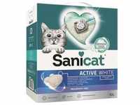 10 l Sanicat Active White Streu für Katzen