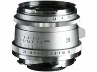 Voigtländer VM 28mm 1:2 Ultron asph. Type II Leica M silber