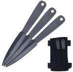 3 Mini Wurfmesser Unterarmetui