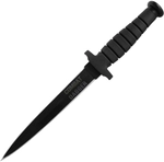 Combat Dagger schwarzer Dolch Stiefelmesser