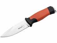 BÖKER Plus Outdoorsman XL Outdoor Messer orange mit Nylonscheide