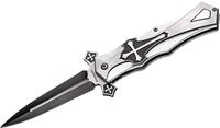 Taschenmesser Crusader legales einseitig geschliffen Gothic Stiletto