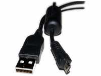USB Anschlusskabel USB A Stecker auf Micro B Stecker 5,0m
