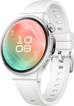 HUAWEI 55020KFY, HUAWEI WATCH 6 42 mm, silberfarbenes Geh&auml;use aus