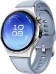HUAWEI 55020KFU, HUAWEI WATCH 6 46 mm, blaues Geh&auml;use aus Edelstahl, blaues