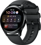 HUAWEI WATCH 3 46 mm Schwarz, schwarzes Armband Black