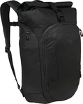 Osprey Transporter Roll Top Raven Black schwarz