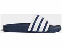 adidas Originals Adilette Adiblue/White (38) blau