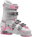 Roces Idea Free Kinder-Skistiefel White/Deep Pink (22.5-25.5) weiss