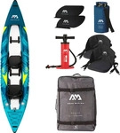 Aqua Marina Steam 412 Versatile 2 Person Kayak Blue blau