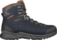 Lowa Explorer II GTX Mid Navy/Orange (42.5) blau
