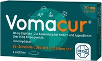 PZN-DE 03879636, Hexal VOMACUR 70 Suppositorien 5 St, Grundpreis: &euro; 0,63 /