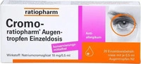 PZN-DE 04884527, CROMO-RATIOPHARM Augentropfen Einzeldosis 20X0.5 ml, Grundpreis: