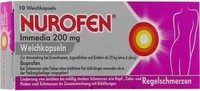 PZN-DE 00146519, Reckitt Benckiser NUROFEN Immedia 200 mg Weichkapseln 10 St,