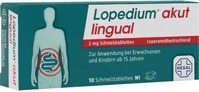 PZN-DE 16891113, Hexal LOPEDIUM akut lingual 2 mg Schmelztabletten 10 St,...