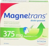 PZN-DE 07758289, STADA Consumer Health MAGNETRANS direkt 375 mg Granulat 20 St,