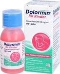 PZN-DE 11528543, Kenvue (OTC) DOLORMIN f&uuml;r Kinder Ibuprofensaft 40 mg/ml Susp. 100