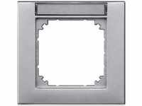Merten 476160M-PLAN-Rahmen 1fach beschriftbar aluminium
