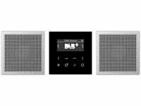 Jung DABAL2 Smart Radio DAB+ Set Stereo Serie LS Aluminium