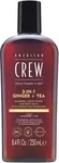 American Crew 7268472000, American Crew Ginger & Tea Energizing 3-in-1 Shampoo 250 ml