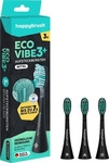 Happybrush HAV3DES, Happybrush Aufsteckb&uuml;rsten V3+ (blackmint) 3 St&uuml;ck