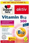 Doppelherz 26213, Doppelherz Vitamin B12 500 120 St&uuml;ck