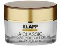 Klapp Cosmetics A Classic Micro Retinol soft Cream 30 ml, Grundpreis: &euro; 1.320,-