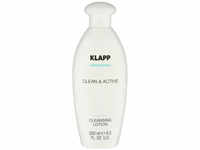 Klapp Cosmetics Clean & Active Cleansing Lotion 250 ml, Grundpreis: &euro; 99,60 / l