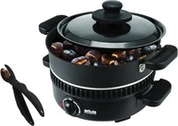 SILVA PK-M 800, Silva PK-M 800 Multi- / Maroni-R&ouml;ster Crepe Maker, Grill,&Oslash; 26 cm