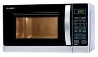 SHARP 18100107, Sharp R642INW Mikrowelle mit Grillfunktion, 20 Liter