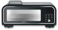 SEVERIN PG8575, Severin PG 8575 Serico Pizzaofen Pizzagrill elektrisch bis 400 Grad,