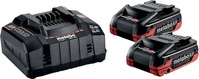 METABO 685306000, Metabo Basis-Set 2 x LiHDX 4.0 Ah + ASC 145 Ladeger&auml;t