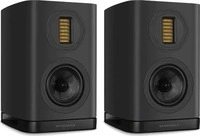 WHARFEDALE WH-071001-00A, Wharfedale EVO 5.1 schwarz, per Paar Regallautsprecher