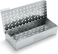 WEBER 7576, Weber R&auml;ucher Box Universal, Edelstahl, f&uuml;r alle Gasgrills ab Weber Q