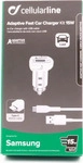 CELLULARLINE CBRSMKIT15WTYCW, Cellularline KFZ-LaderSet 15W USB-C wei&szlig; Type-A inkl.