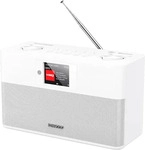 KENWOOD CR-ST100S-W, Kenwood CR-ST100S-W wei&szlig; Smart-Radio mit DAB+ Bluetooth USB